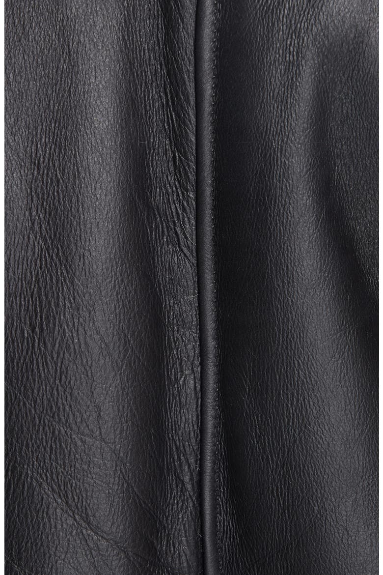 Genuine Shearling Jacket, Alternate, color, NOIR