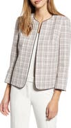 Anne Klein Plaid Jacket