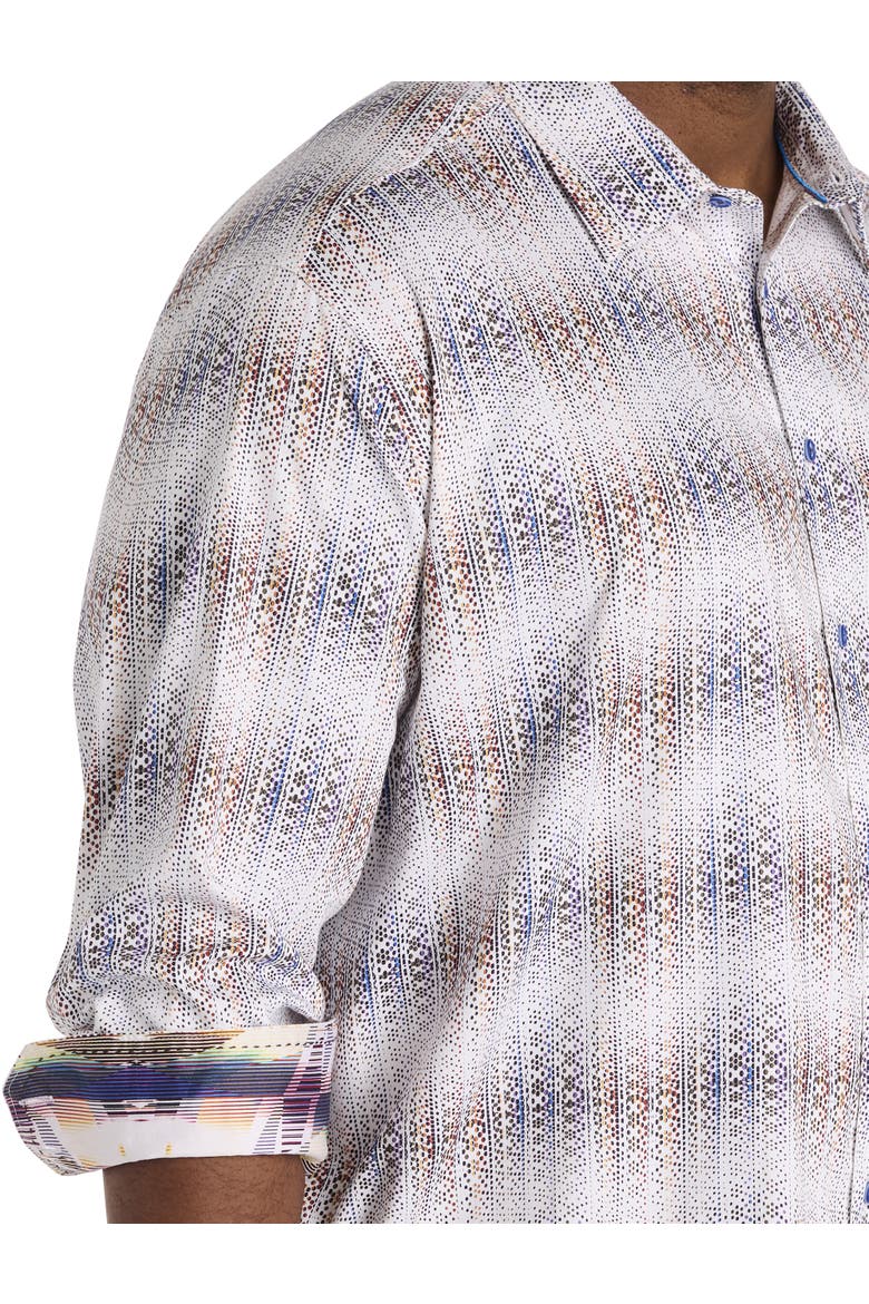 Big & Tall Forsyth Sport Shirt, Alternate, color, MULTI