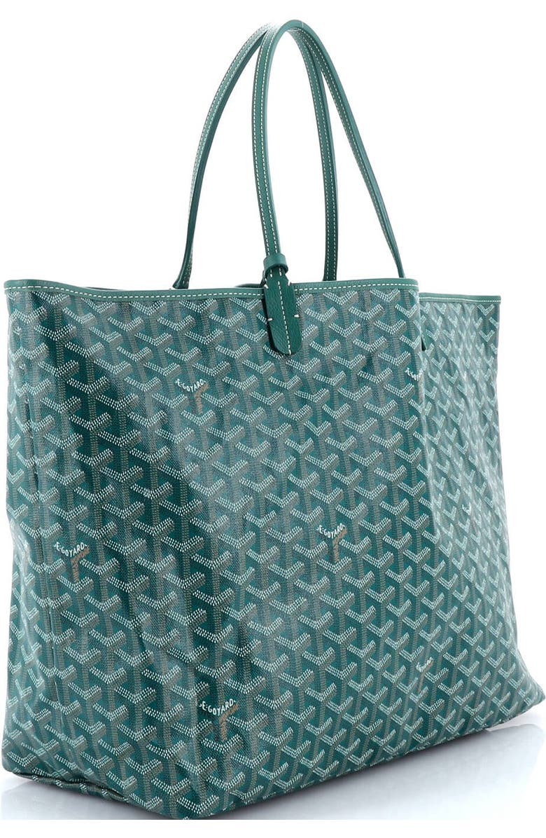 Pre-Owned Goyard Saint Louis Tote Coated Canvas GM, Alternate, color, Green