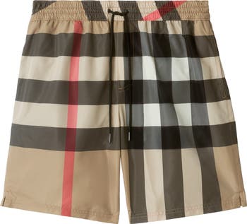 Check Swim Shorts