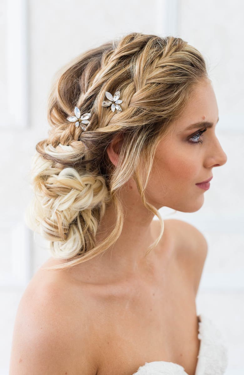 Brides & Hairpins Chrysa Set of 2 Hair Pins, Alternate, color, 