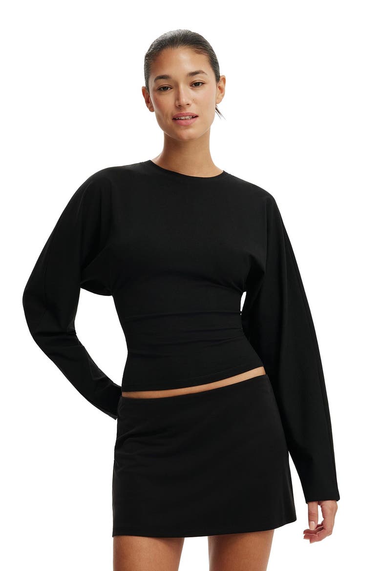 Women's Blair Batwing Long Sleeve, Main, color, Black