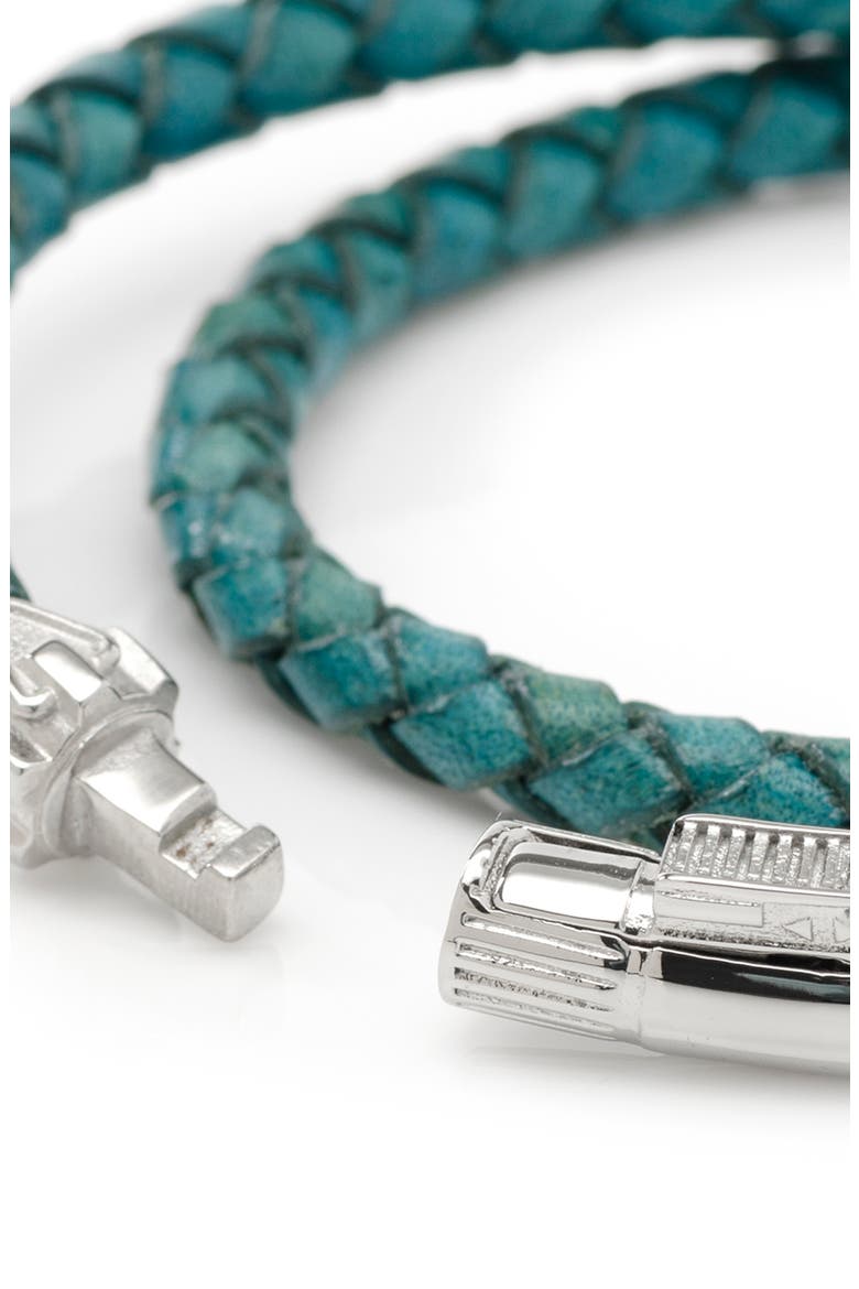 Star Wars™ Obi Wan Kenobi Braided Leather Lightsaber Bracelet, Alternate, color, NAVY