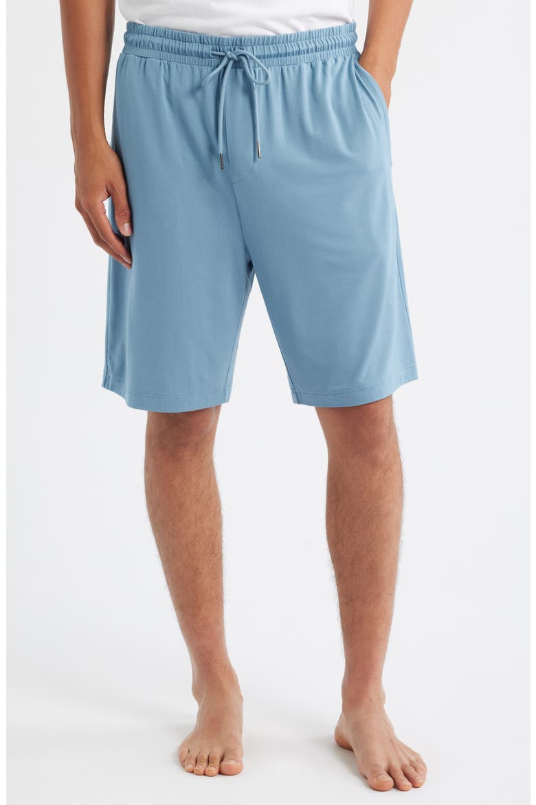 Cooling Short Pajamas, Alternate, color, BLUE POND