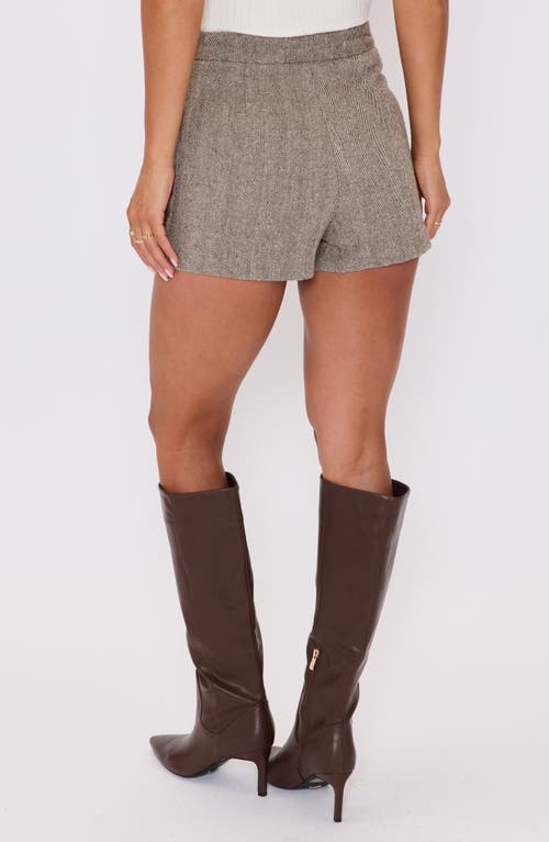 Vici Collection Vivienne Pleated Skort In Gray