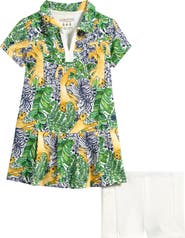 Lilly Pulitzer® Kids' Mini Cayo Costa Performance Dress & Shorts Set