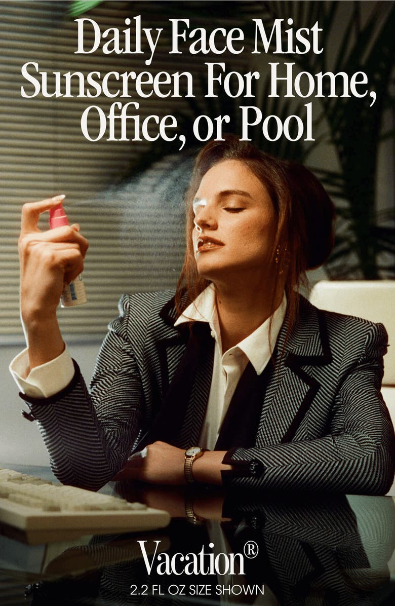 Vacation SPF 50 Super Spritz Face Mist Sunscreen, Alternate, color, 