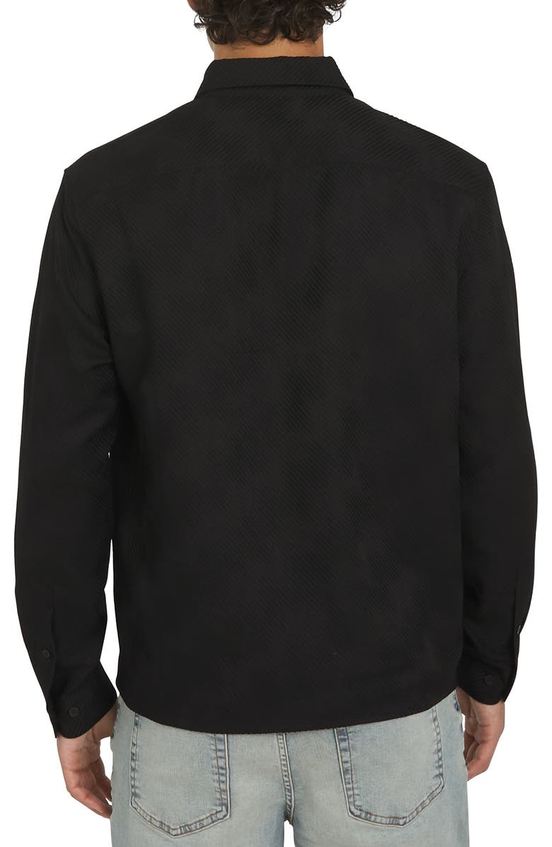 DKNY SPORTSWEAR Fredo Button-Up Shirt, Alternate, color, Black
