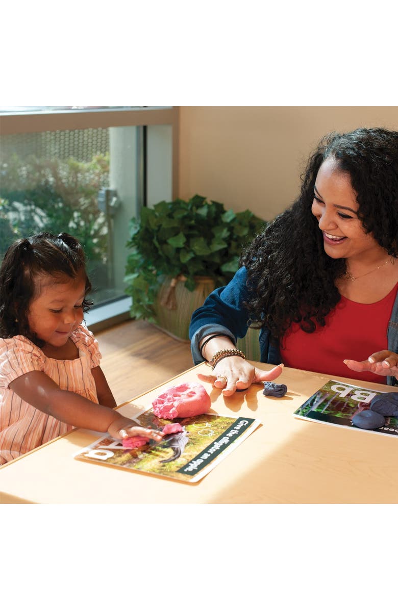 Kaplan Early Learning Company Dough Literacy Mats - Set of 26, Alternate, color, Multicolor