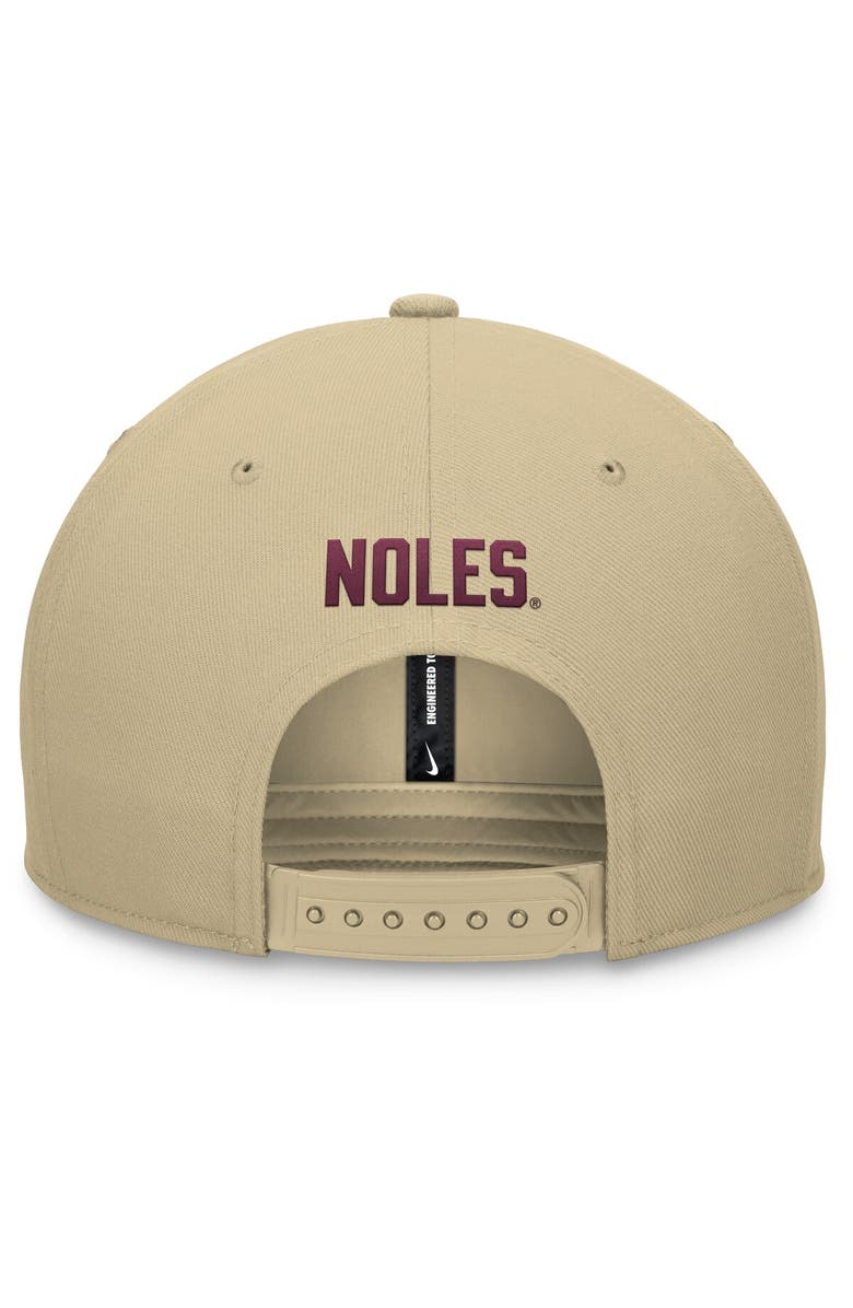 Nike Men's Nike Gold Florida State Seminoles Primetime Pro Snapback Hat, Alternate, color, 