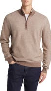Lorenzo Uomo Merino Wool & Cashmere Bird's Eye Sweater