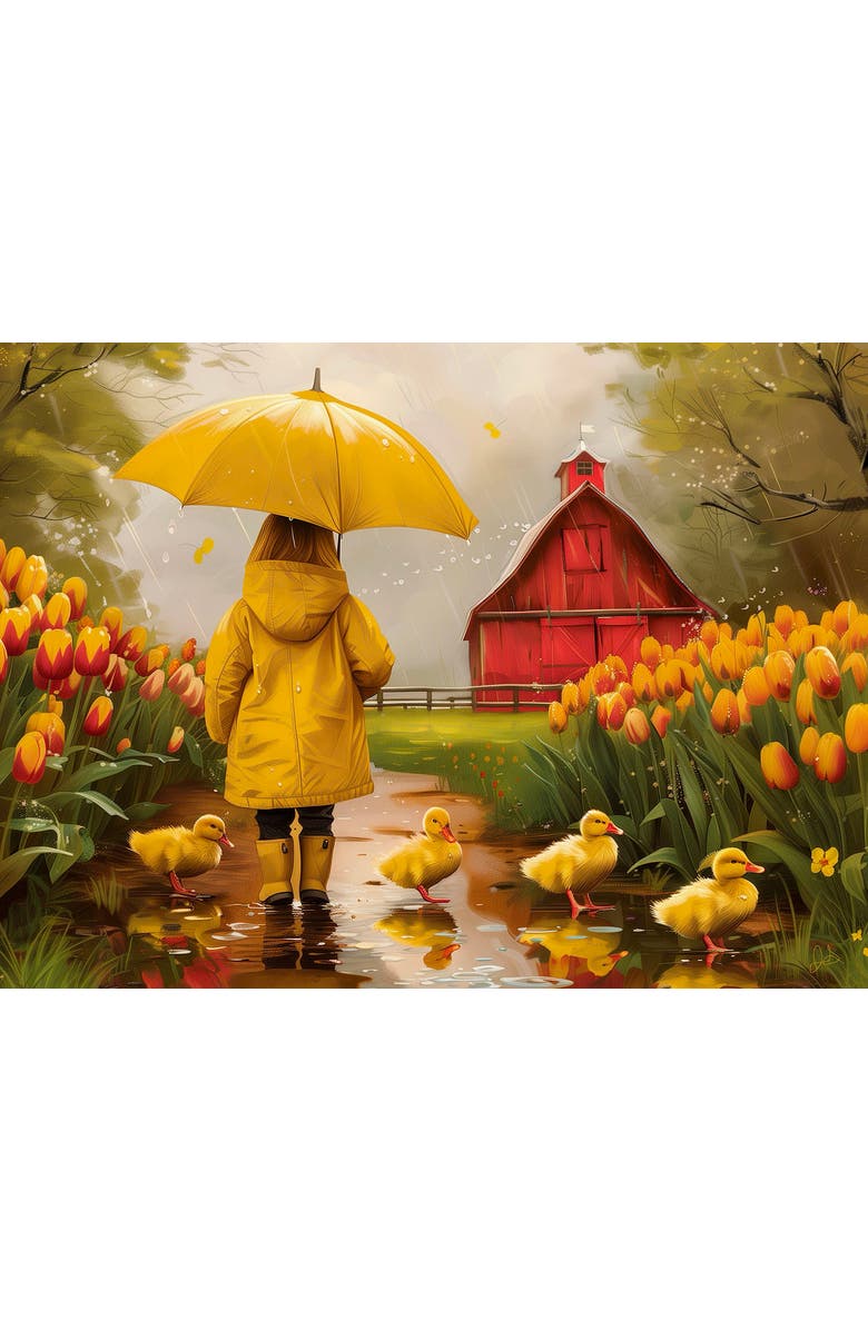Sunsout Rainy Day Walk 1000 piece Jigsaw Puzzle for Adults, Alternate, color, Multicolor