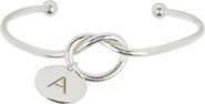 MESHMERISE Love Knot Initial Bracelet