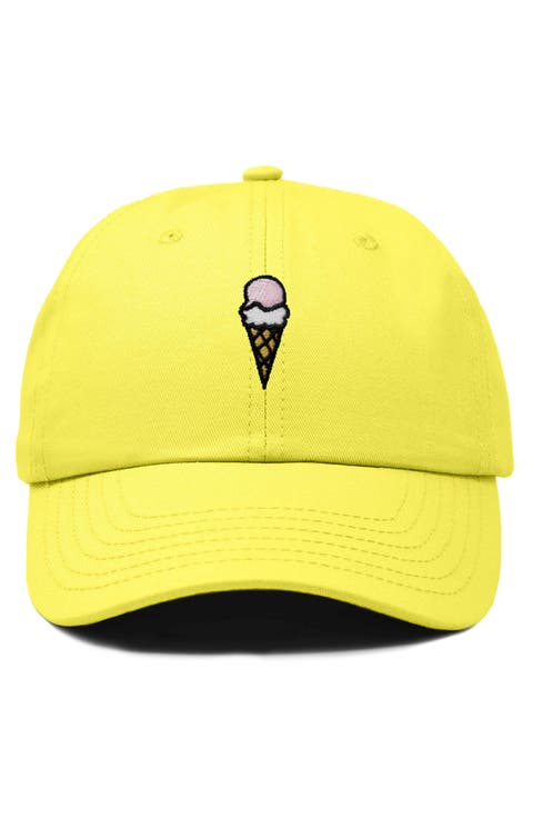 Double Scoop Embroidered Cap