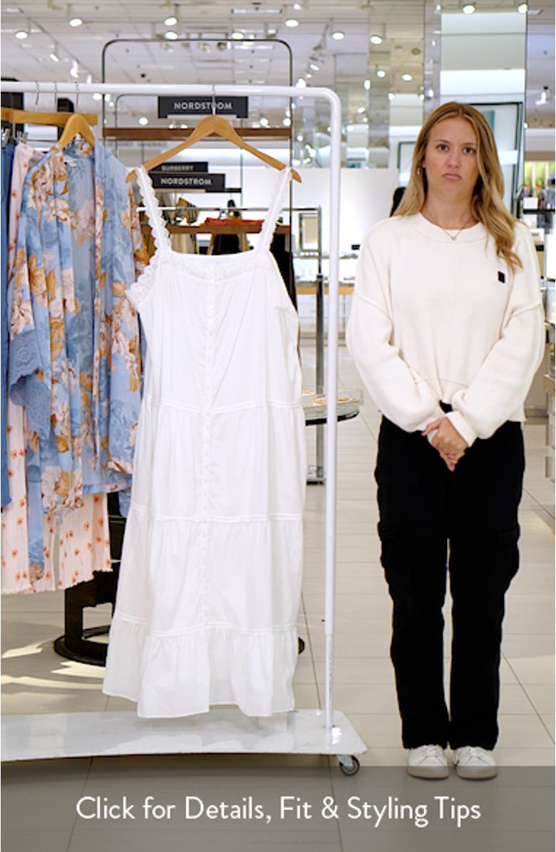 Sleeveless Cotton Lawn Ballet Nightgown, sales video thumbnail