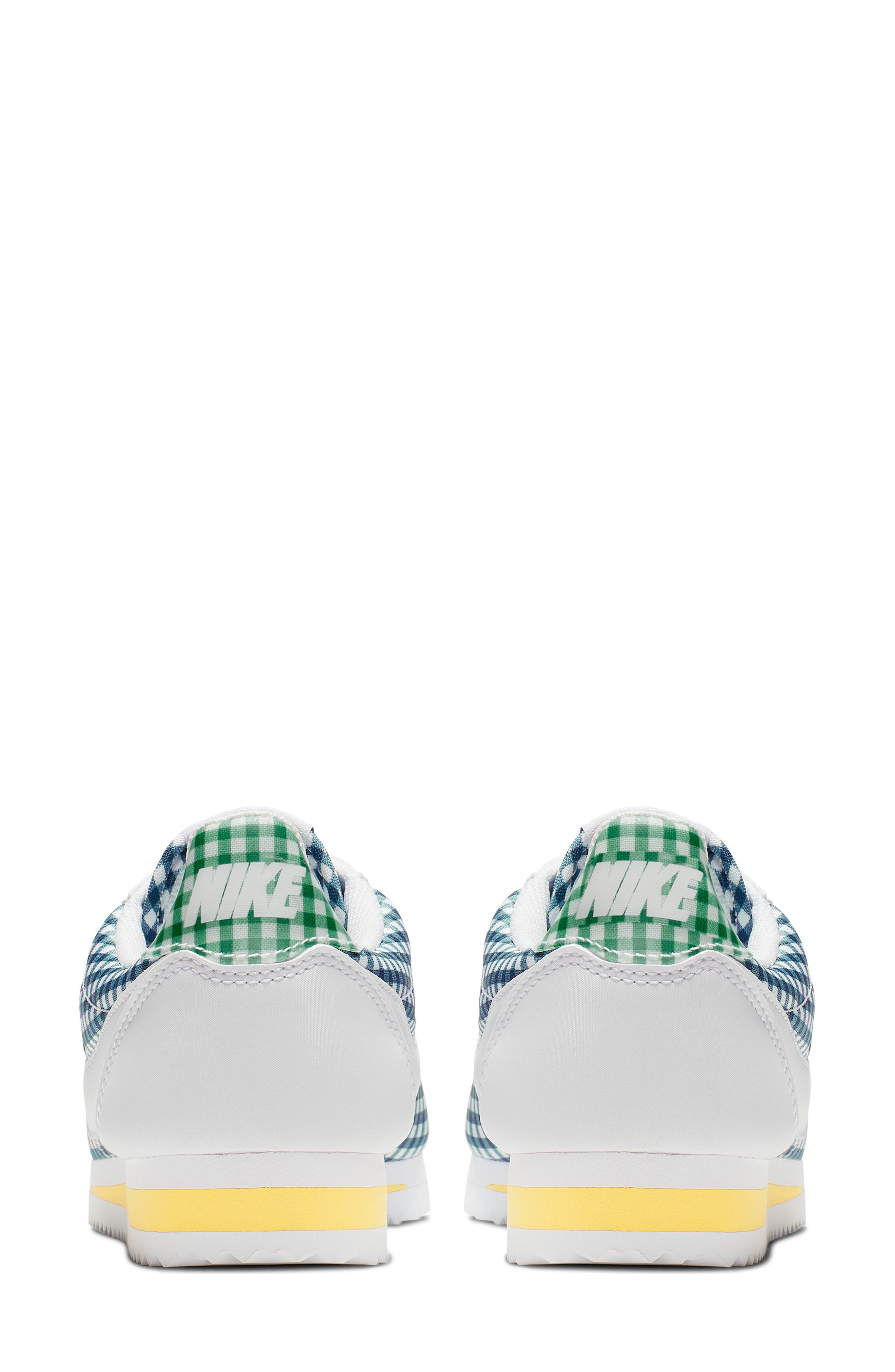 Nike Classic Cortez QS Gingham Sneaker, Alternate, color, 