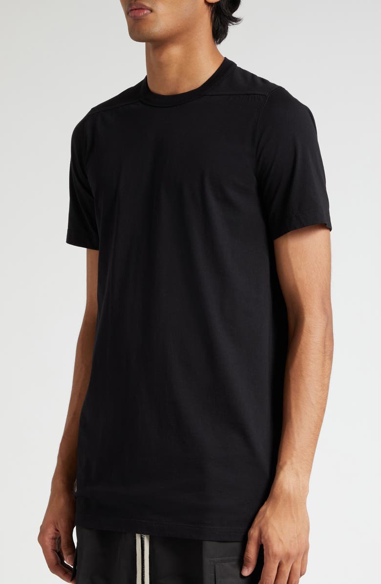 Rick Owens Level T Longline Cotton T-Shirt, Alternate, color, 