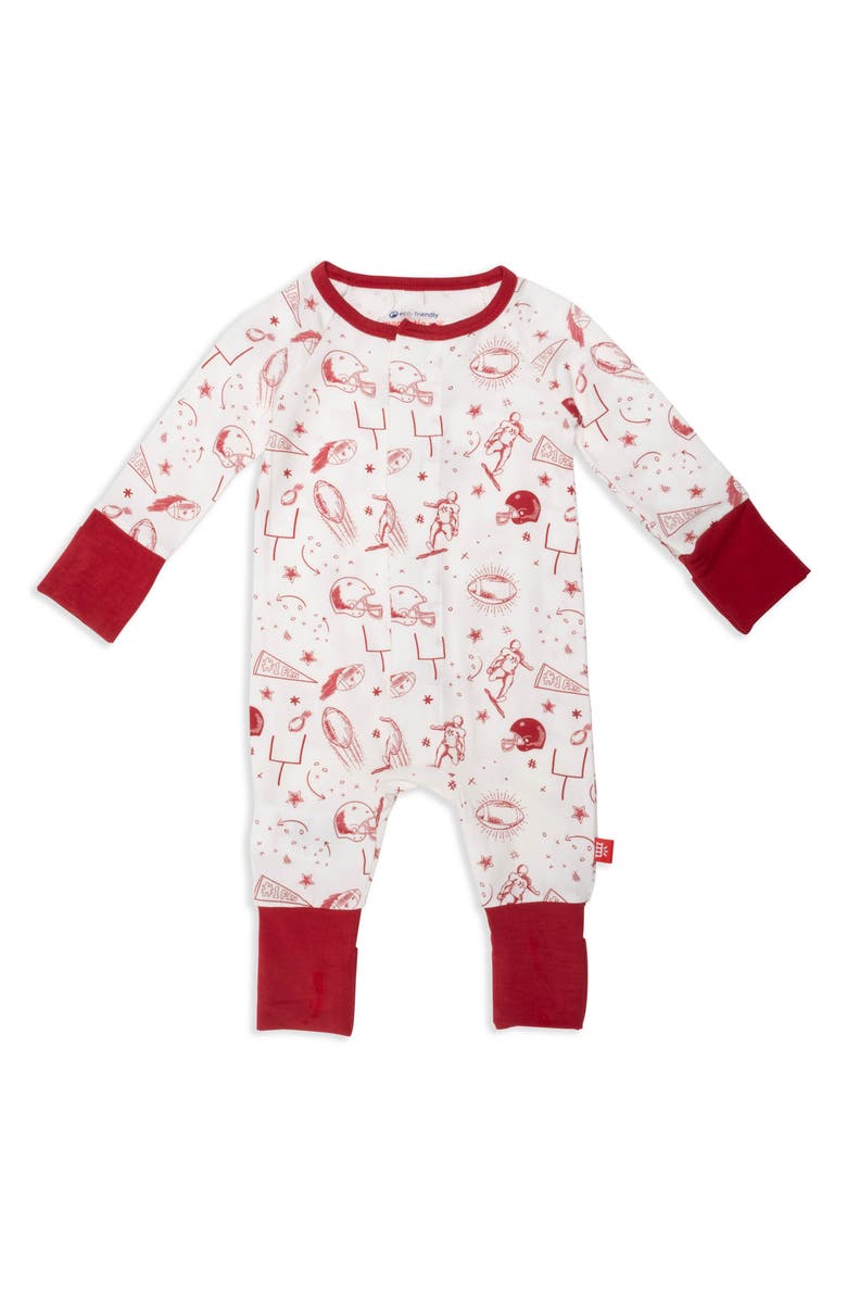 Magnetic Me Game Day Magnetic Coverall, Main, color, White