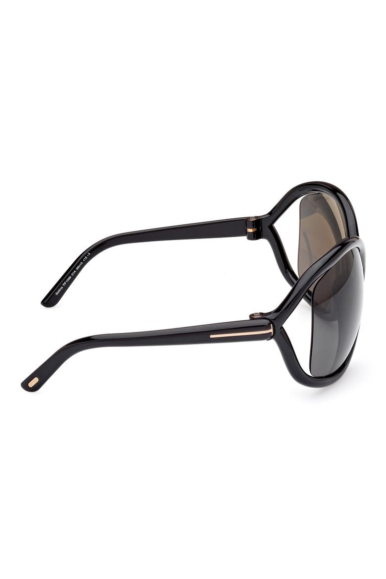TOM FORD Bettina 68mm Oversize Butterfly Sunglasses (Women