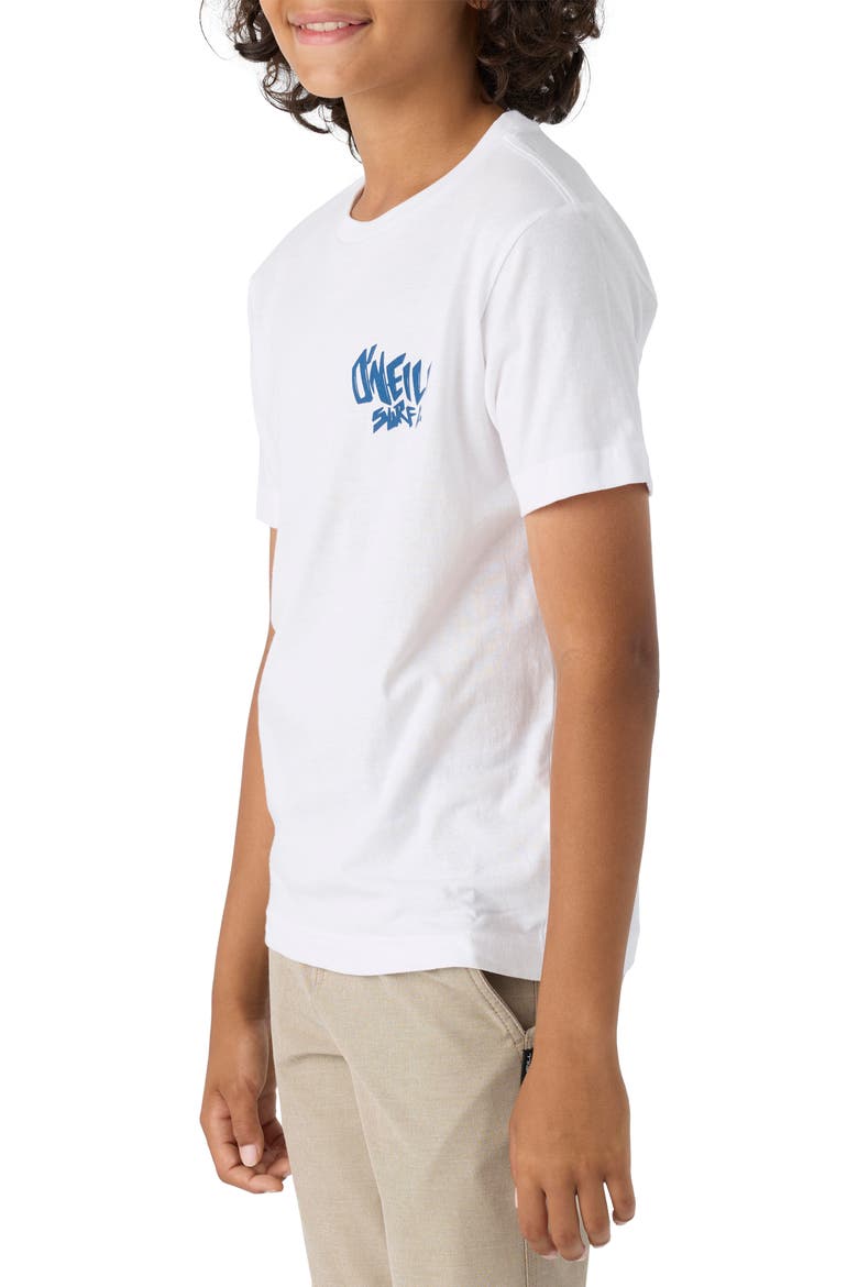 Kids' Drop-In Graphic T-Shirt, Alternate, color, WHITE