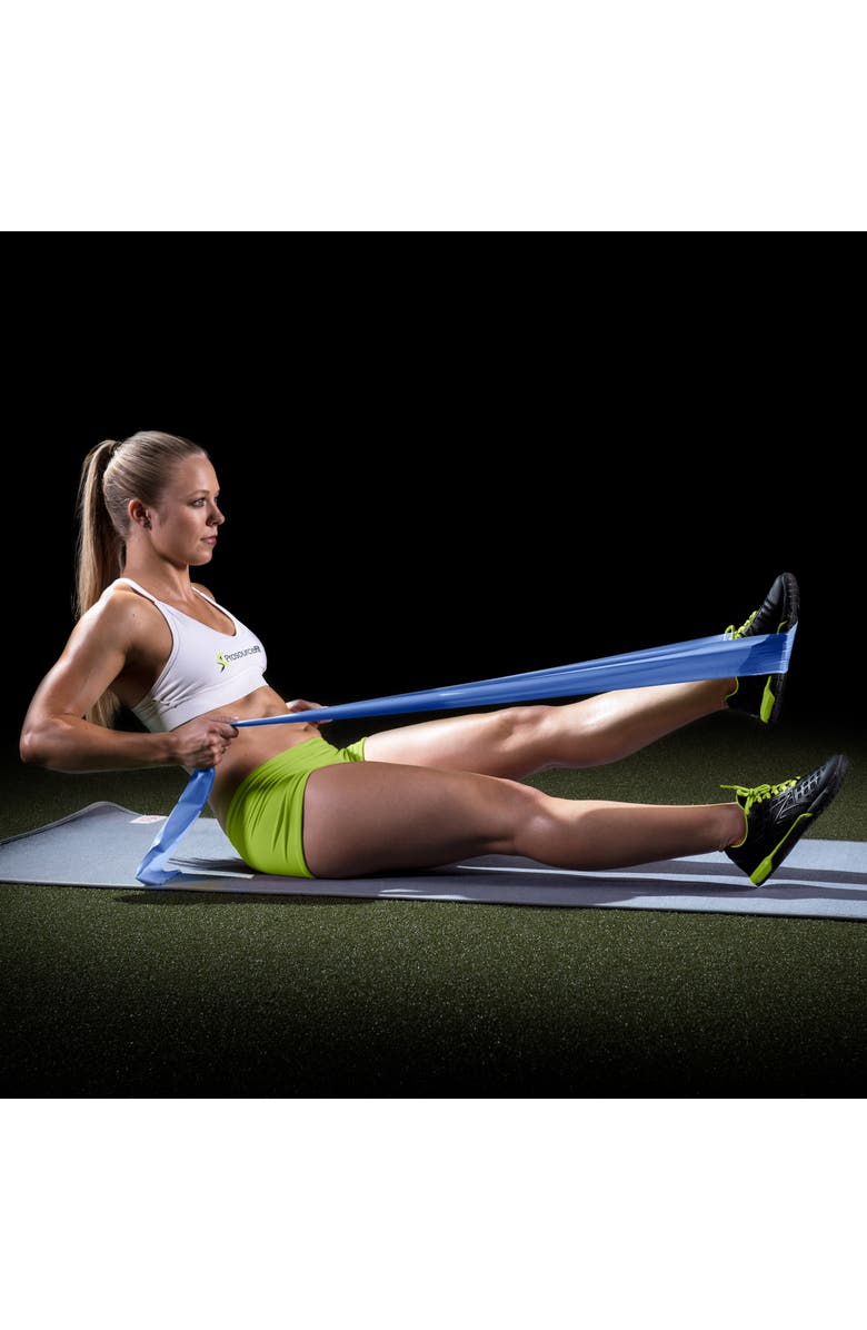 ProsourceFit Therapy Flat Resistance Bands Set, Alternate, color, Assorted