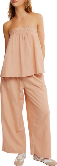 Corfu Tube Top & Wide Leg Pants Set