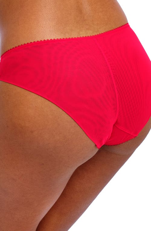 Freya Loveland Embroidered Bikini In Bombshell Chilli Red