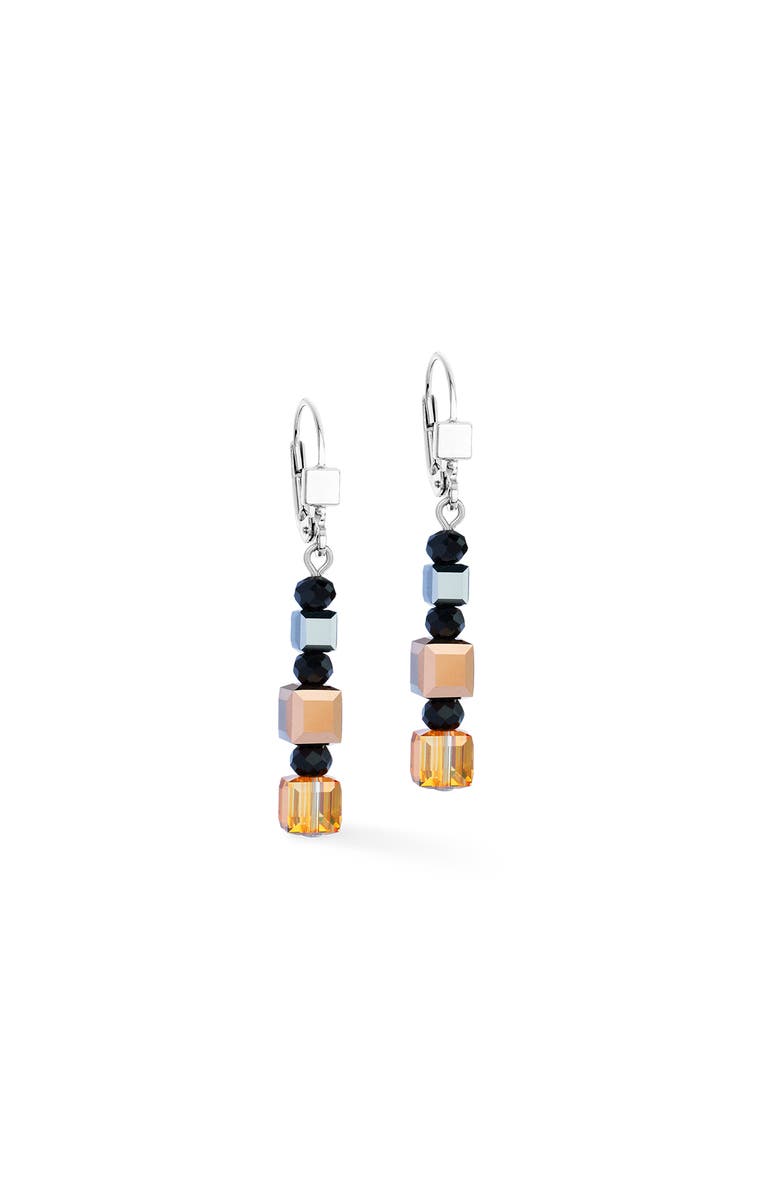 COEUR DE LION Geocube Precious Nature Earrings, Main, color, Tricolor