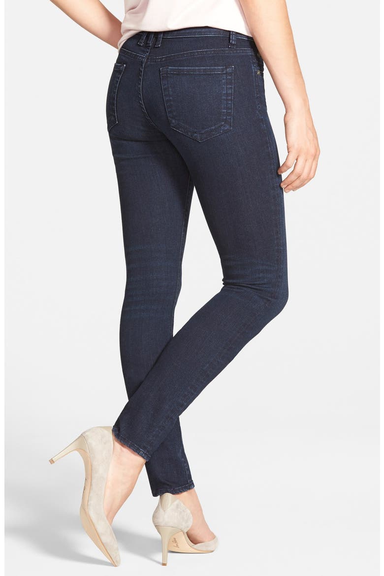 'Diana' Stretch Skinny Jeans, Alternate, color, DUTY