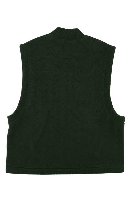 Students Turner High Pile Fleece Vest In Green