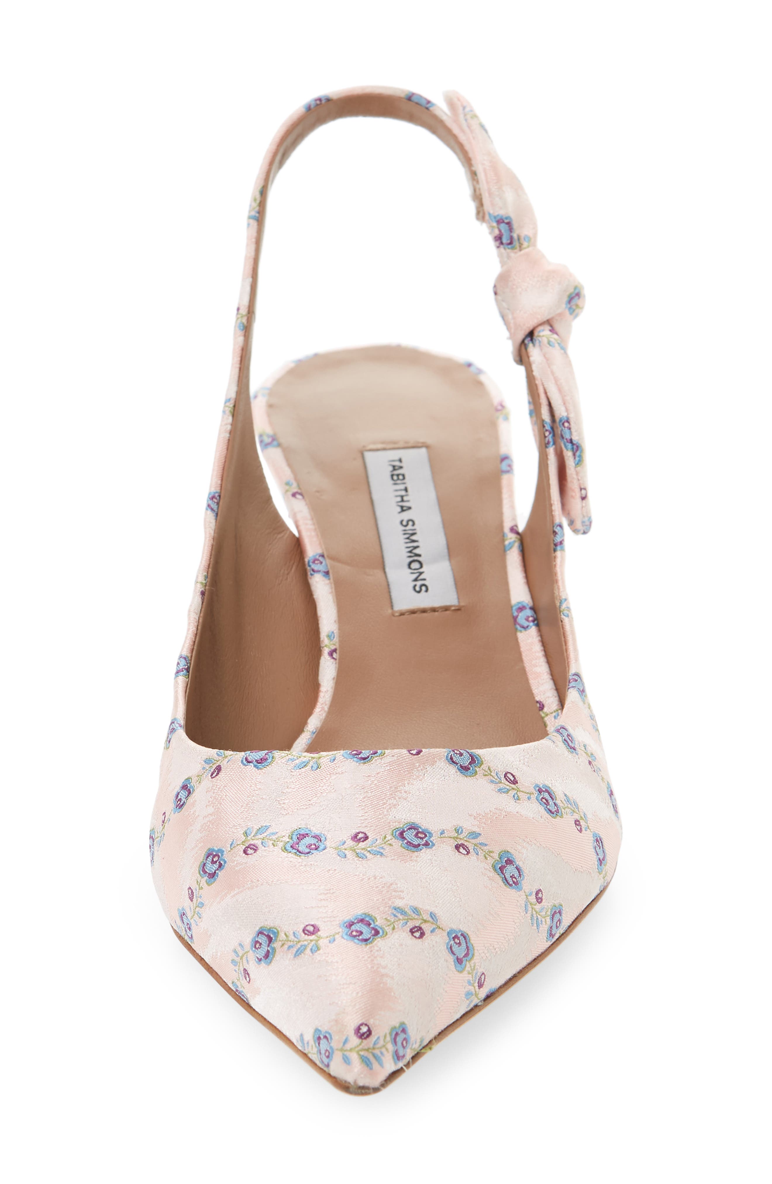 Tabitha Simmons Rise Bow Slingback Pump, Alternate, color, 