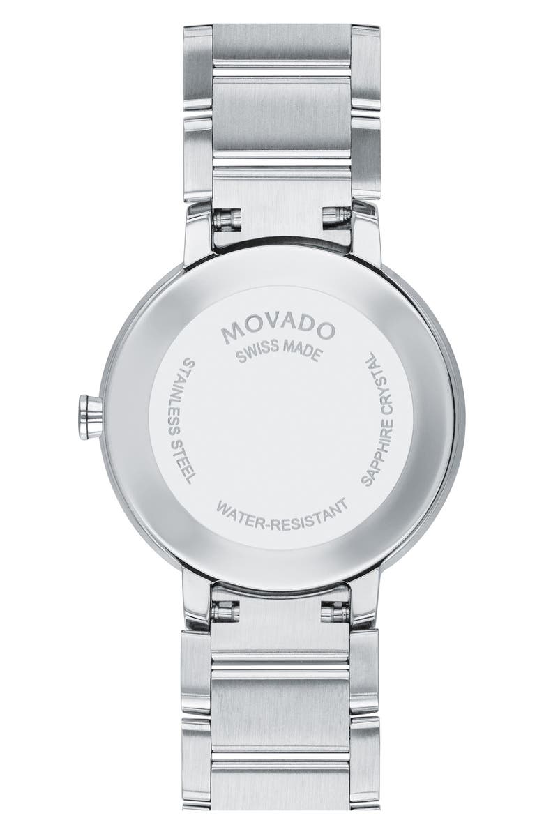 Movado Sapphire Bracelet Watch, 28mm, Alternate, color, 