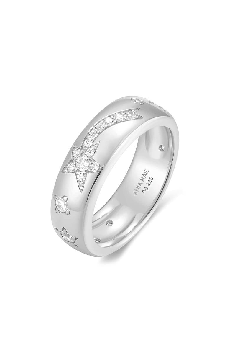 ANIA HAIE Celestial Crystal Pavé Band Ring, Main, color, 