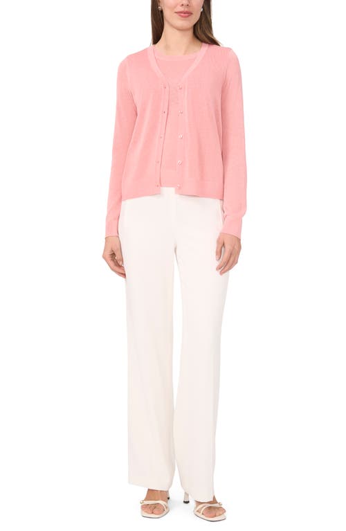 Halogen ® V-neck Cardigan In Pink