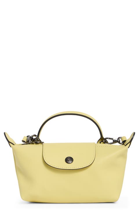 Extra Small Le Pliage Xtra Leather Clutch