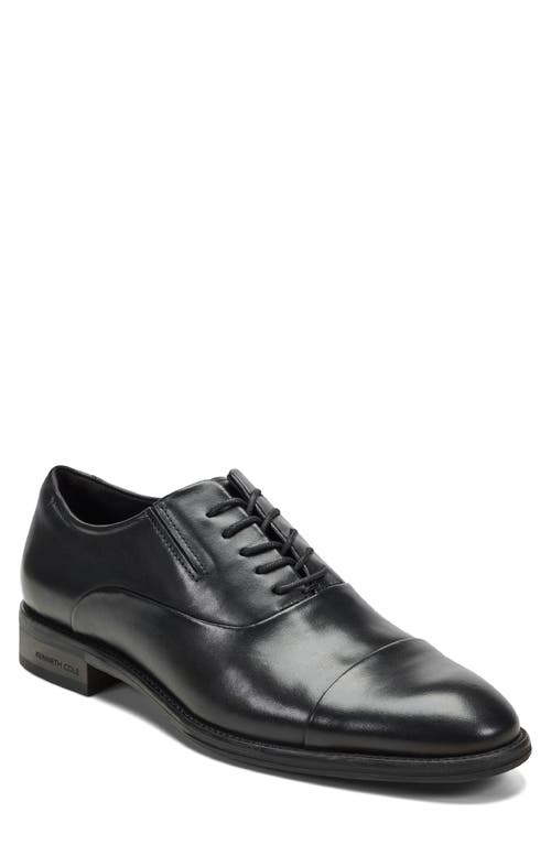 Kenneth Cole New York Tully Cap Toe Oxford In Black