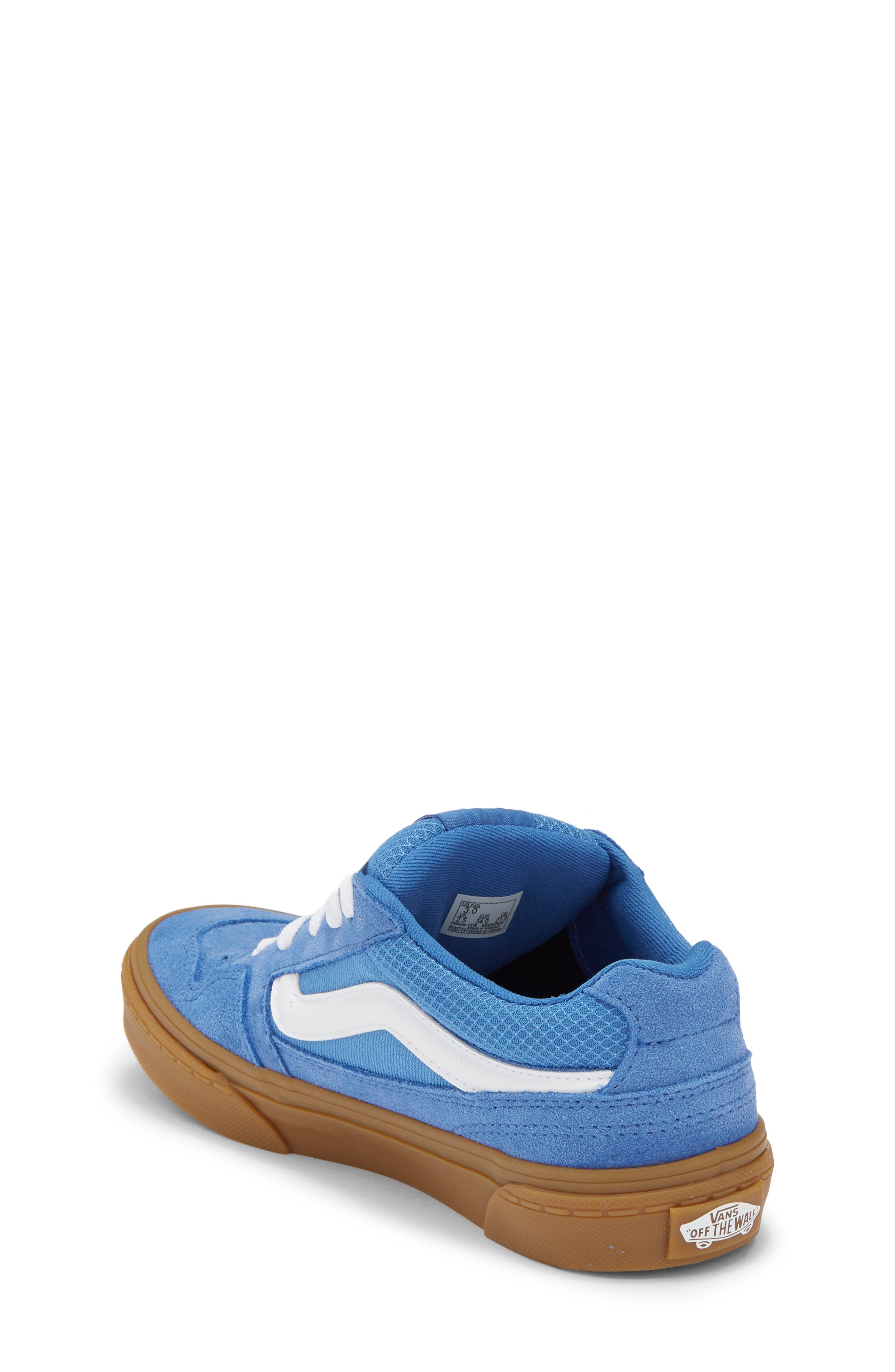 Vans Kids' Caldrone Sneaker, Alternate, color, Gum Vintage Cobalt