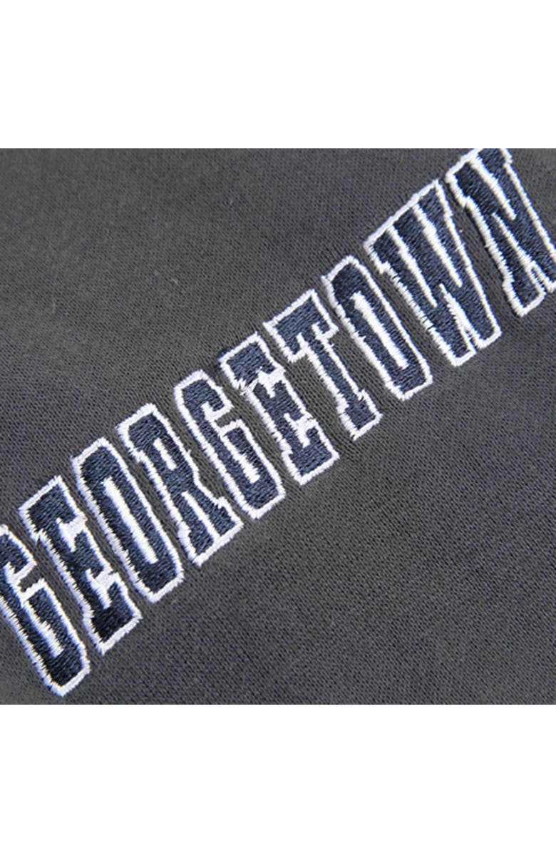 STADIUM ATHLETIC Youth Stadium Athletic Charcoal Georgetown Hoyas Big Logo Pullover Hoodie, Alternate, color, 