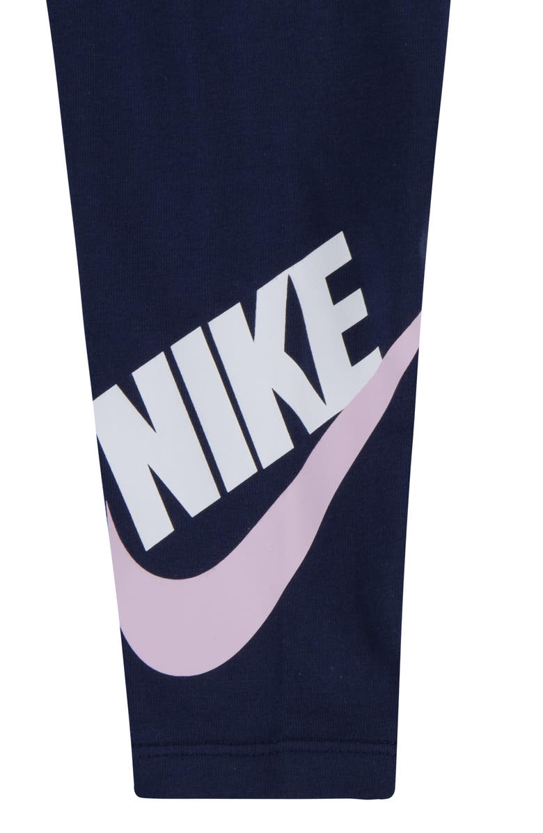 Nike Just Do It Long Sleeve Top & Leggings Set, Alternate, color, 