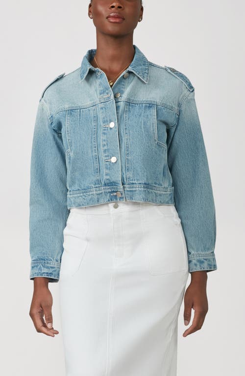 LOLA JEANS LOLA JEANS CIELO CROPPED DENIM JACKET