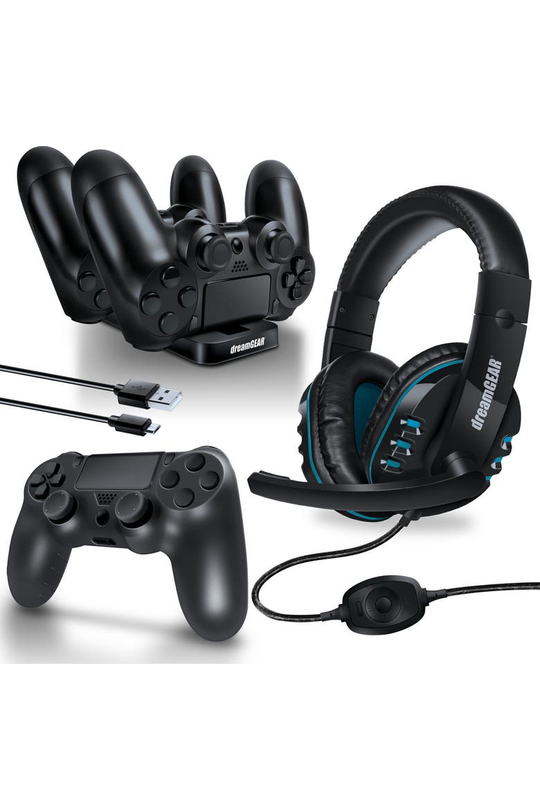Dgps4-6436 6 In 1 Advanced Game Accessories Kit for Playstation, Alternate, color, Multicolor