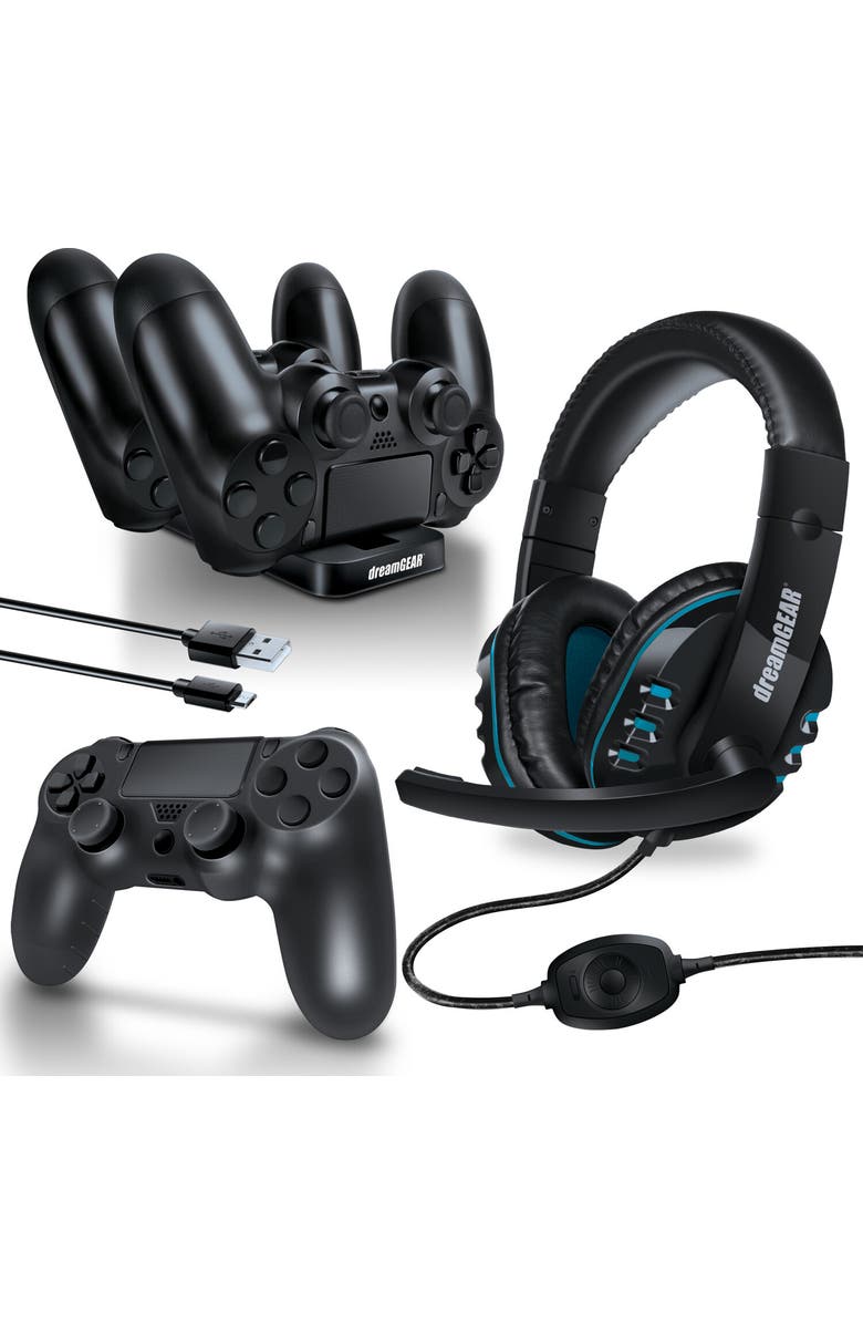 Dreamgear Dgps4-6436 6 In 1 Advanced Game Accessories Kit for Playstation, Alternate, color, Multicolor