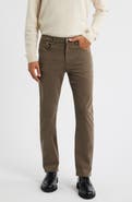 FRAME Modern Straight Leg Five-Pocket Twill Pants