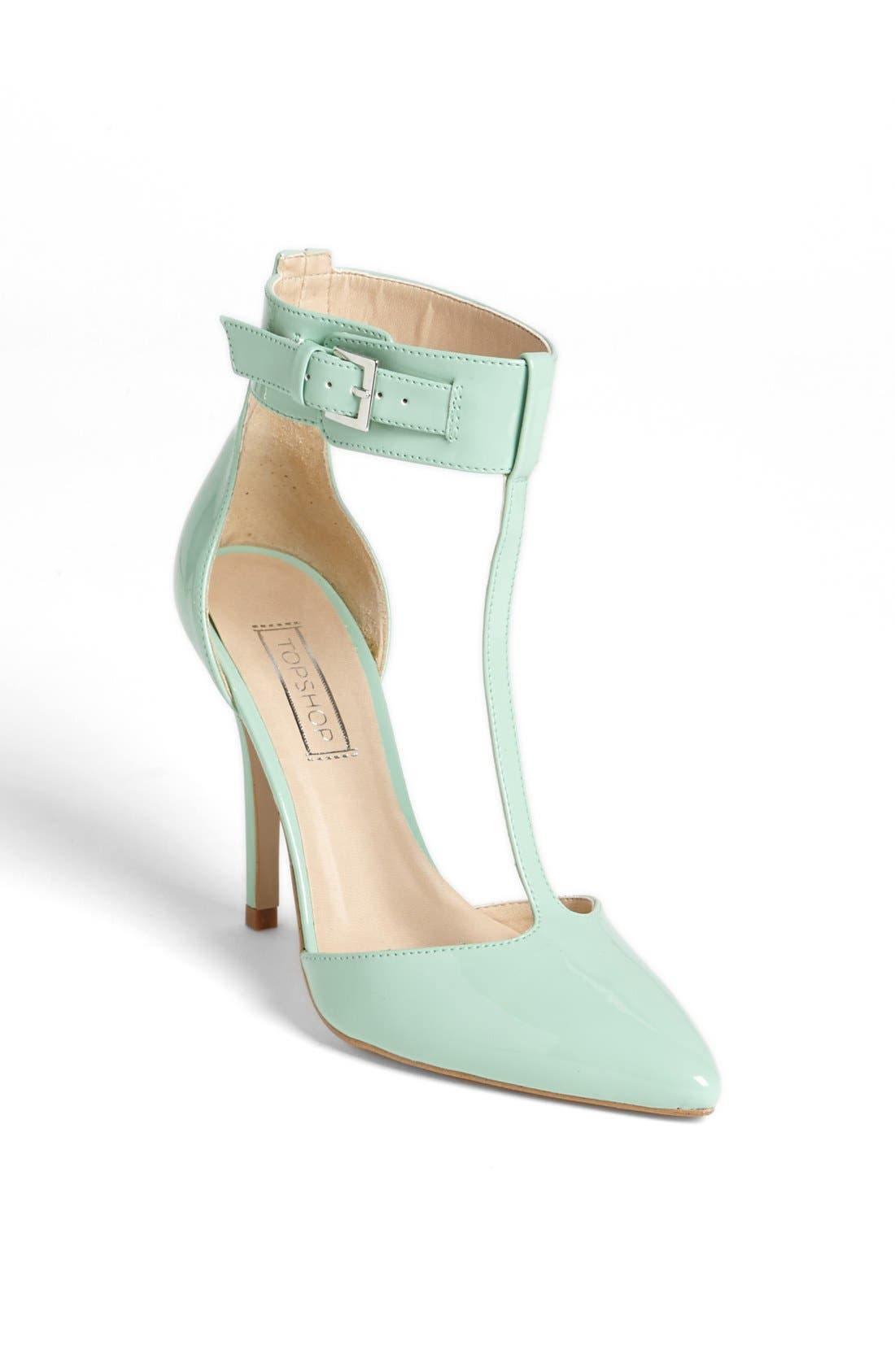 'Goslin' Pump, Main, color, TURQUOISE