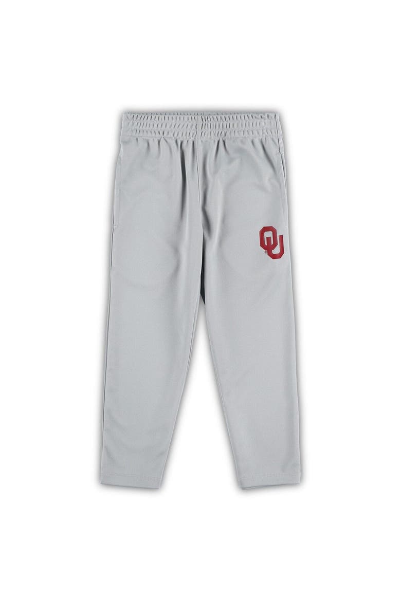 Preschool Crimson/Gray Oklahoma Sooners Red Zone Jersey & Pants Set, Alternate, color, Crimson