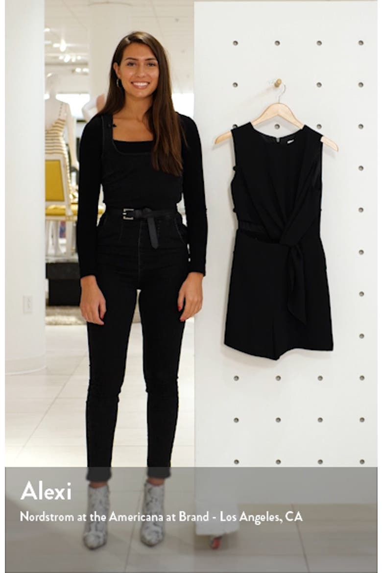 Twist Drape Romper video