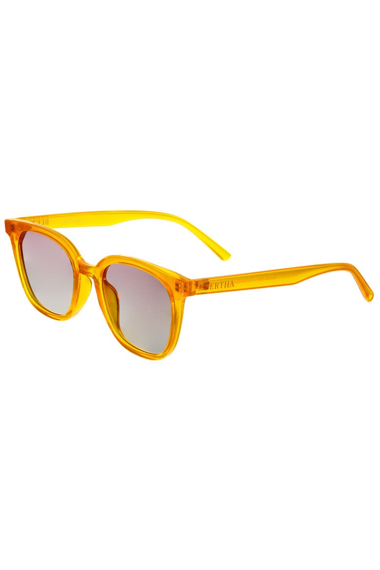 Betty Polarized Sunglasses, Main, color, Yellow/Pink