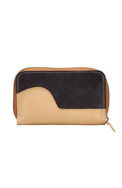 Clutch 'S' Large zip-around crossbody wallet bag
