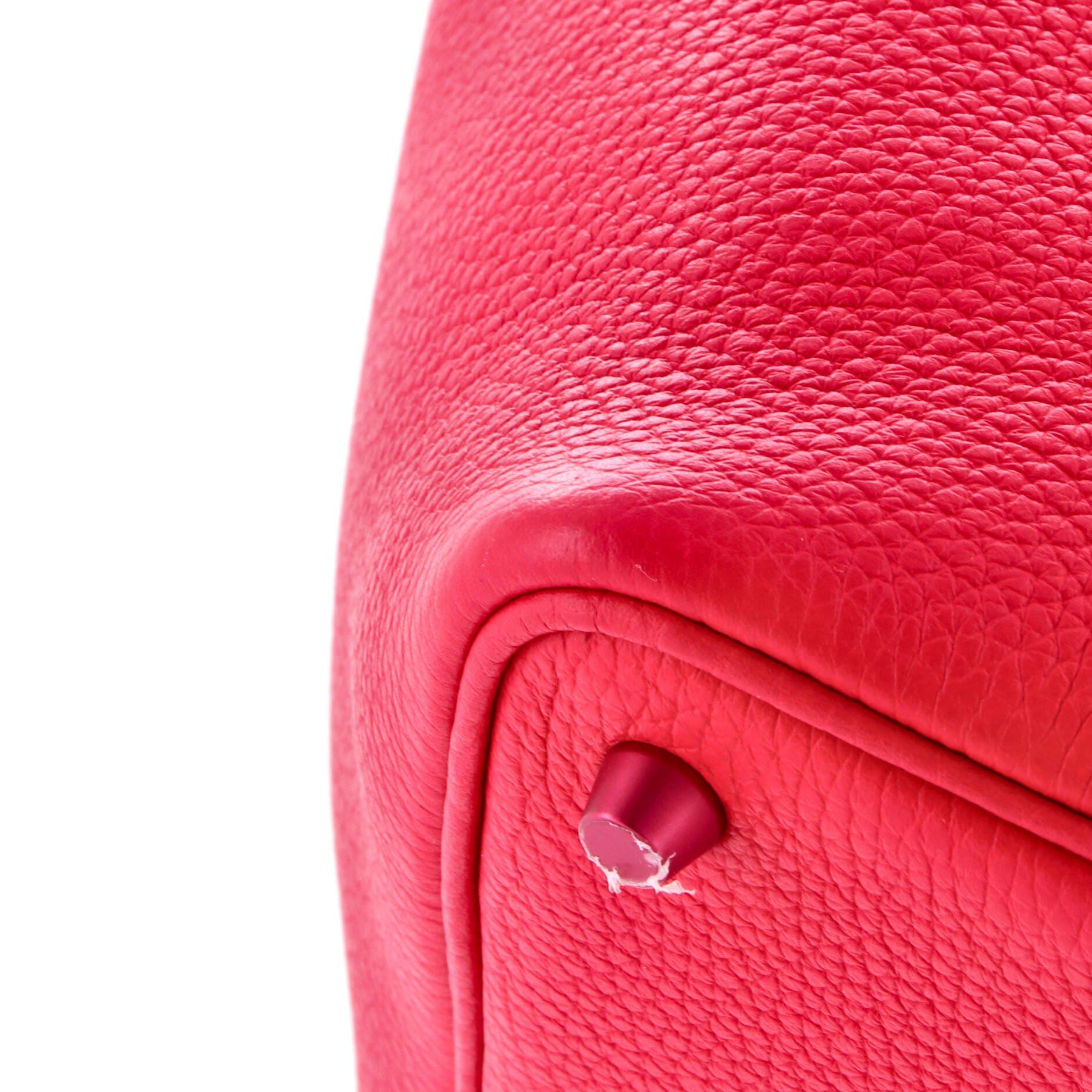 Pre-Owned Hermes Monochrome Picotin Lock Bag Clemence PM, Alternate, color, Rose Mexico